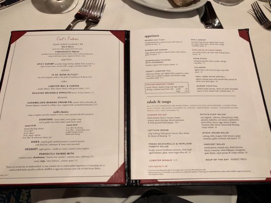 Menu photo 7 Ruth's Chris Steak House Albuquerque, NM Menu photo 7 Ruth's Chris Steak House Albuquerque, NM
