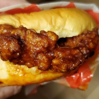 HCK Hot Chicken - Chicken Sandwich  - Medic level - Salad Near Me - Buffalo, New York