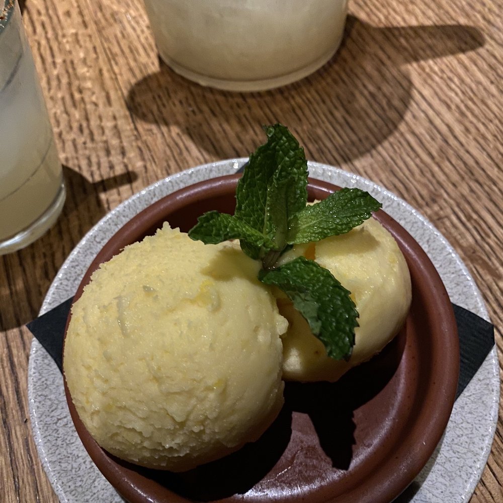 Barrio - Mango sorbet - Mexican Near Me - Chicago, Illinois