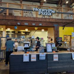 Honey Pie Pizza - You go up to the ordering counter and order your dinner.