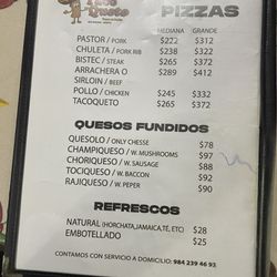 Taco Queto - Menu page 4