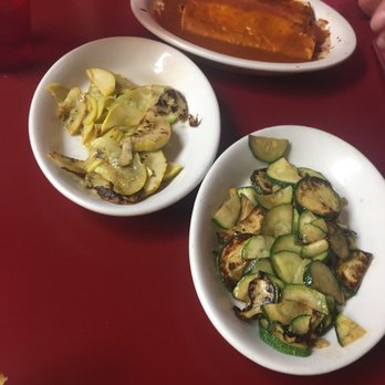 Guayabito's Mexican Restaurant - Grilled Zucchini and Squash were great. Enchiladas not so much. - Mexican Near Me - Bryson City, North Carolina