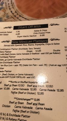 Menu photo 6 Monroe's Restaurant Albuquerque, NM