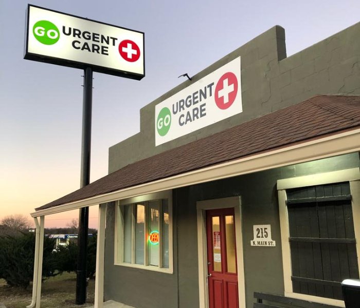 GO URGENT CARE Updated September 2024 215 N Main St, McGregor