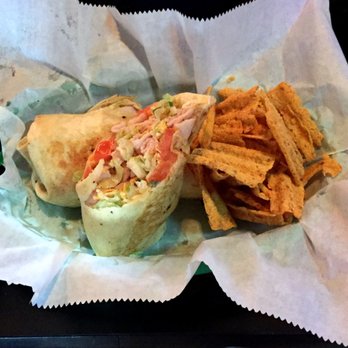 Hurricane Allie's - Turkey Wrap with Chips - Bars Near Me - Merriam, Kansas