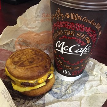 McDonald's - Large coffee ($1 any size limited time) and free "all day breakfast" item with app = $1.07 - Fast Food Near Me - Miami, Florida McDonald's - Large coffee ($1 any size limited time) and free "all day breakfast" item with app = $1.07 - Fast Food Near Me - Miami, Florida