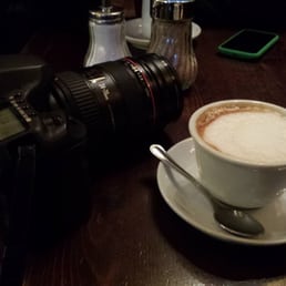 cappuccino to go with my touristy ways