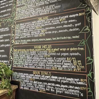 Blender Bar - Menu - Juice Bars & Smoothies Near Me - Cheshire, Connecticut