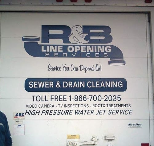 Slide of R & B Line Opening Services