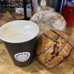 1776 Coffee - Coffee, almond danish & double chocolate muffin