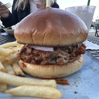 El Galleon - Pulled Pork and Bison Sandwich - American Near Me - Avalon, California