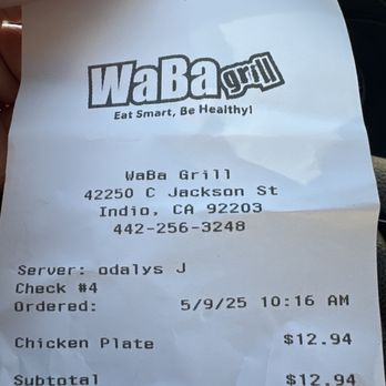 WaBa Grill - Fast Food Near Me - Indio, California WaBa Grill - Fast Food Near Me - Indio, California