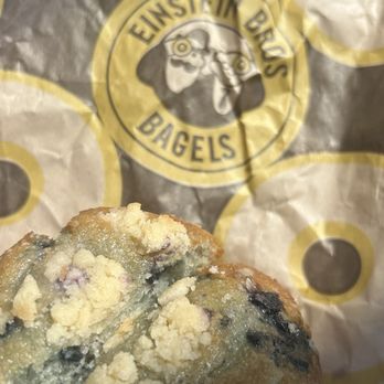 Einstein Bros. Bagels - Blueberry Muffin - Bagels Near Me - San Diego, California Einstein Bros. Bagels - Blueberry Muffin - Bagels Near Me - San Diego, California