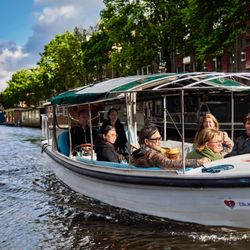 Book a Tour Amsterdam - Rederij Paping - Our boat, the Blue in Green