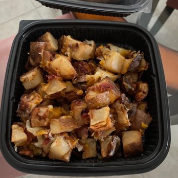 Saltgrass Steak House - So called cheese FRIES! Really, bacon with a dribble of cheese on POTATOES! - Steakhouses Near Me - Rockwall, Texas Saltgrass Steak House - So called cheese FRIES! Really, bacon with a dribble of cheese on POTATOES! - Steakhouses Near Me - Rockwall, Texas