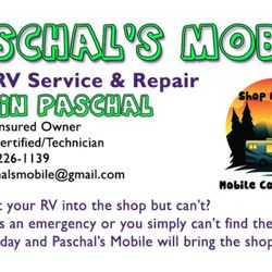Paschal's Mobile Rv Service & Repair - Contact information
