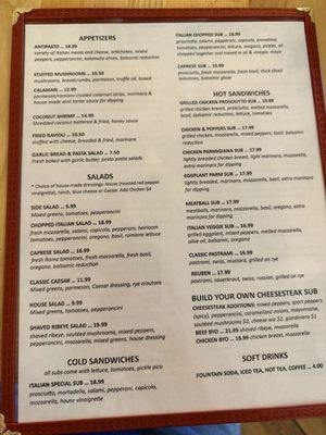Menu photo 2 Nate’s Italian Kitchen on Campbell Tucson, AZ