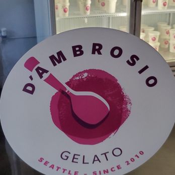 D'Ambrosio Gelato - D'ambrosio sign - Ice Cream & Frozen Yogurt Near Me - Seattle, Washington