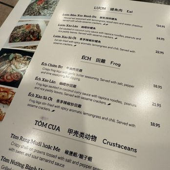 Sáu Can Tho Vietnamese Kitchen - Eel, frog, and crustaceans menu - Vietnamese Near Me - Rosemead, California Sáu Can Tho Vietnamese Kitchen - Eel, frog, and crustaceans menu - Vietnamese Near Me - Rosemead, California