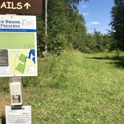 Otter Brook Preserve - Trail head