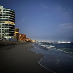 Sonoran Sun Resorts - Walking along Sandy Beach at night