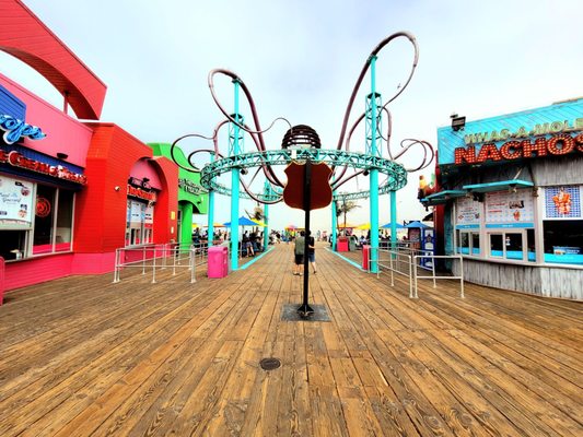 Pacific Park on the Santa Monica Pier by null
