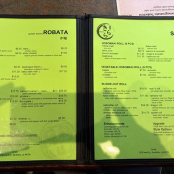 Kirala - Menu as of May 2026 - Sushi Bars Near Me - Berkeley, California Kirala - Menu as of May 2026 - Sushi Bars Near Me - Berkeley, California