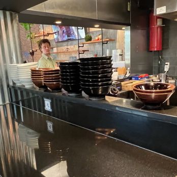 Onikama Ramen Bar - The friendly, attentive host/server. sorry about the closed eye shot! - Ramen Near Me - College Park, Maryland Onikama Ramen Bar - The friendly, attentive host/server. sorry about the closed eye shot! - Ramen Near Me - College Park, Maryland