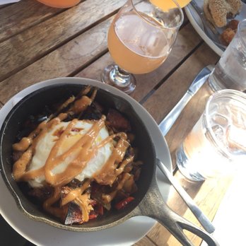 Takoda - Brisket hash with a grapefruit mimosa - American Near Me - Washington, DC, District of Columbia Takoda - Brisket hash with a grapefruit mimosa - American Near Me - Washington, DC, District of Columbia