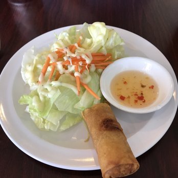 Thai Wok In - Lunch salad and spring roll. - Thai Near Me - Montgomery, Texas Thai Wok In - Lunch salad and spring roll. - Thai Near Me - Montgomery, Texas