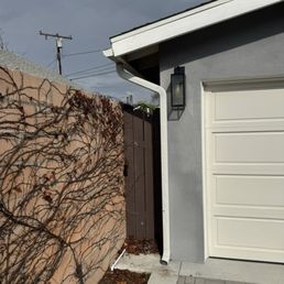 Adding gutter down spout