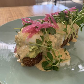 Rose Park Roasters - Coastal Eggs Benedict - Coffee & Tea Near Me - Long Beach, California Rose Park Roasters - Coastal Eggs Benedict - Coffee & Tea Near Me - Long Beach, California