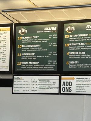 Menu photo 1 Subway Gahanna, OH