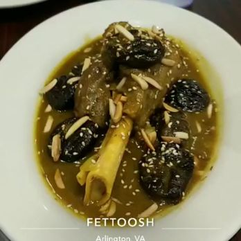 Fettoosh - Prune with lamb - Moroccan Near Me - Arlington, Virginia