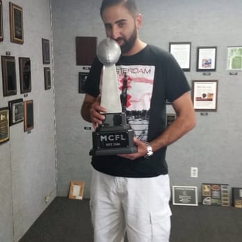 Awards by Paul - Picking up my trophy - Trophy Shops Near Me - Anaheim, California