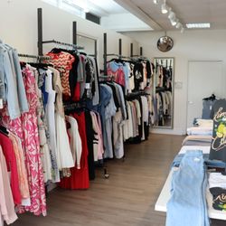 Want Boutique - Inside Want Boutique fashion clothing store at Melrose and Avenue Rd.