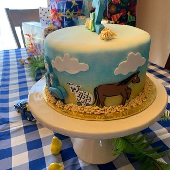 The Cake Lady - Little Blue Truck - Custom Cakes Near Me - Sioux Falls, South Dakota
