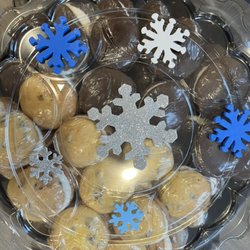 Sheila’s Maine Treats - Mini Whoopie pie platter chocolate chip whoopies and regular whoopies