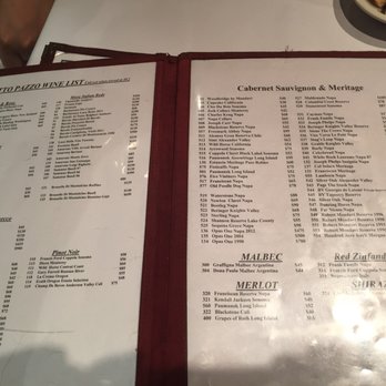 Il Posto Di Joey - Wine list - Italian Near Me - Huntington, New York Il Posto Di Joey - Wine list - Italian Near Me - Huntington, New York
