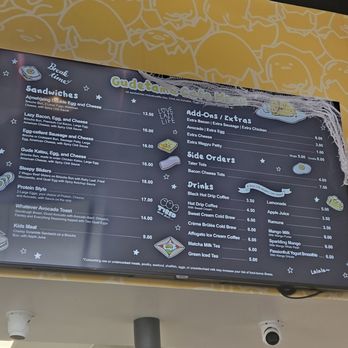 Gudetama Cafe - Menu - Cafes Near Me - Buena Park, California Gudetama Cafe - Menu - Cafes Near Me - Buena Park, California