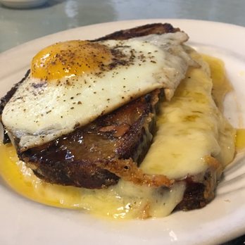Milktooth - Cranberry walnut grilled cheese with fried egg. Ooey, gooey cheesy!!! - Breakfast & Brunch Near Me - Indianapolis, Indiana