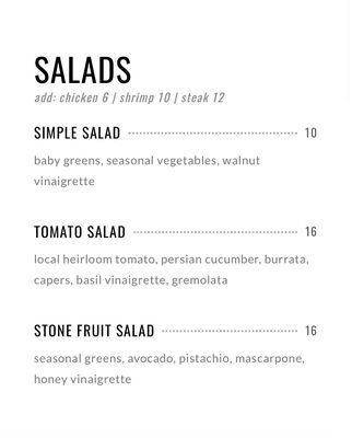 Menu photo 7 The Rooftop San Diego, CA Menu photo 7 The Rooftop San Diego, CA