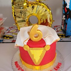 Shazam cake