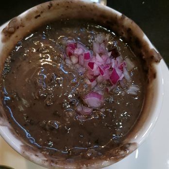Curly's Grille - Black bean soup puree - Caribbean Near Me - Lackawanna, New York Curly's Grille - Black bean soup puree - Caribbean Near Me - Lackawanna, New York