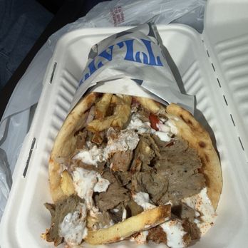 Nick The Greek - Beef/Lamb Gyro Pita - Greek Near Me - Irvine, California Nick The Greek - Beef/Lamb Gyro Pita - Greek Near Me - Irvine, California