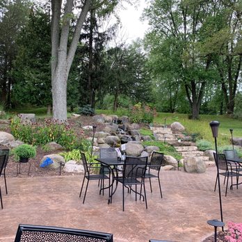 Cabby's Grill & Patio - One of two water falls. - American Near Me - Fox Lake, Wisconsin