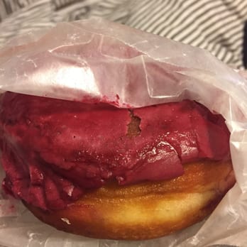 Tea and Milk - Doughs hibiscus donut - Bubble Tea Near Me - Astoria, New York Tea and Milk - Doughs hibiscus donut - Bubble Tea Near Me - Astoria, New York