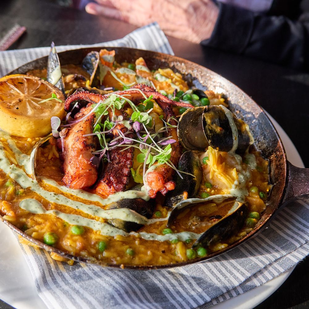 Region Kitchen and Bar - Paella - New American Near Me - Barrington, Illinois Region Kitchen and Bar - Paella - New American Near Me - Barrington, Illinois