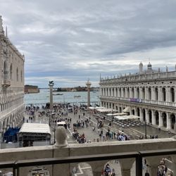 Travel By Kelly - The view from the terrace of St. Mark's Basilica. Book your tickets in advance. Kelly hooked us up with a great tour through Viatour.