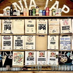 Draft beer menu as of May 2025 (p. 2)